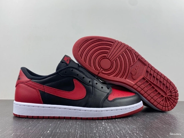 Cheap TBK Bred Low 1 Jordan Retro Air 705329-001 0702